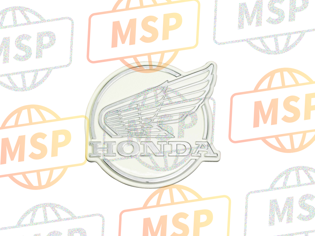 87102GB4000, Emblem, V. Deckel, Honda, 1