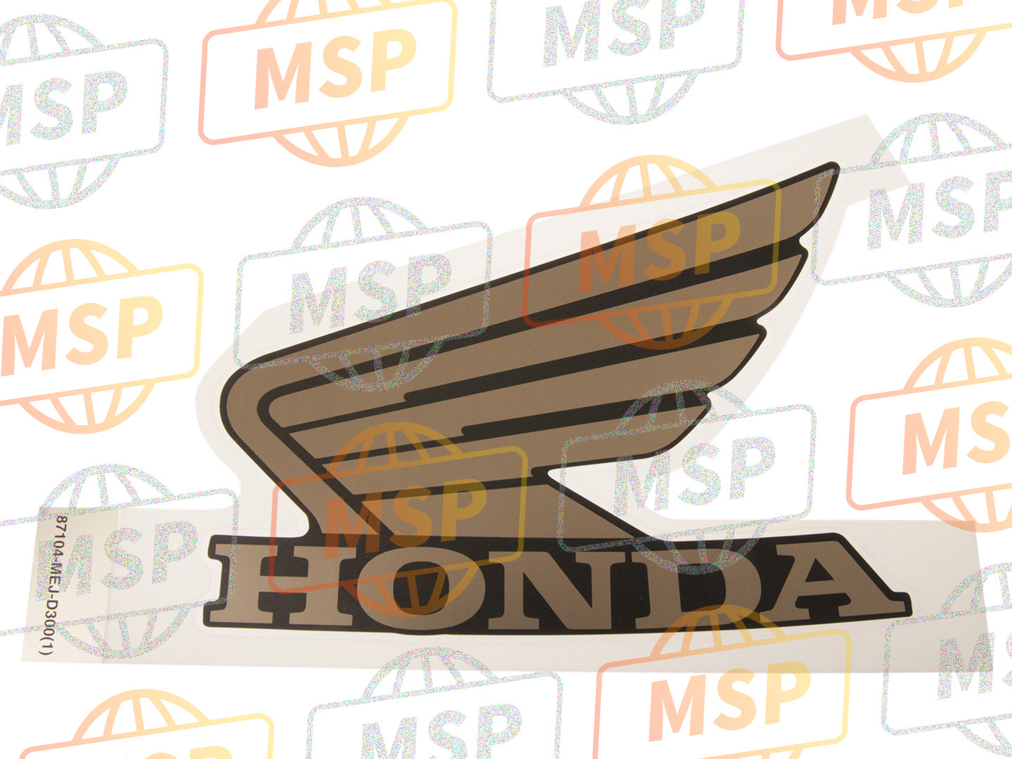 87104MEJD30ZA, Marque De Reservoir D'Ess, Honda, 1