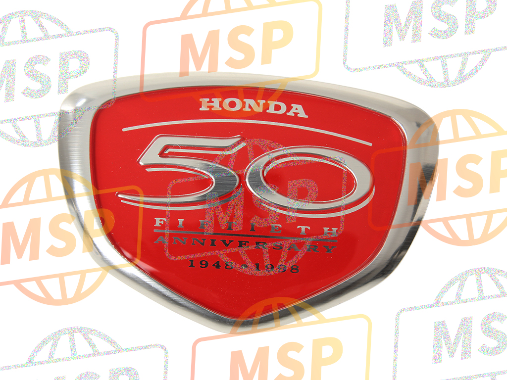 87107GCN900, Emblem (50TH), Honda, 1