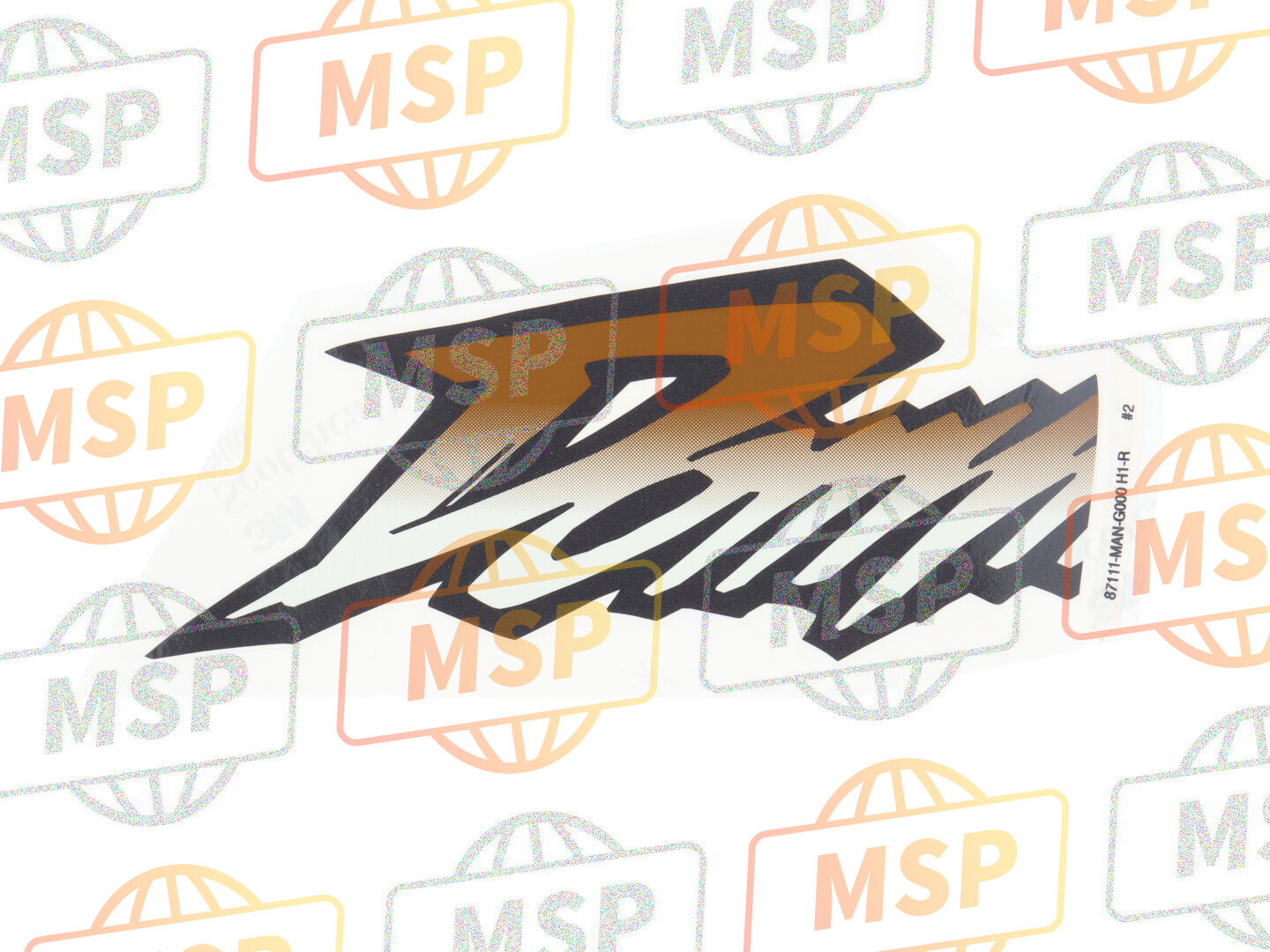 87111MANG00ZB, Stripe, R. Fuel Tank *TYPE2 * (TYPE2 ), Honda, 1