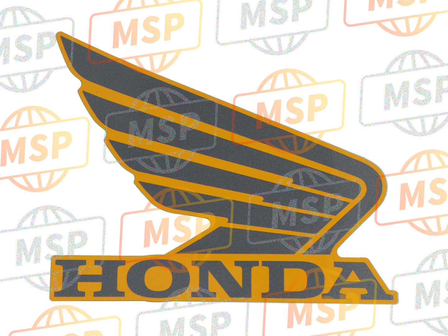 87121HN7A00ZB, Emblem, R. Fuel Tank Cover *TYPE2 * (TYPE2 ), Honda, 1