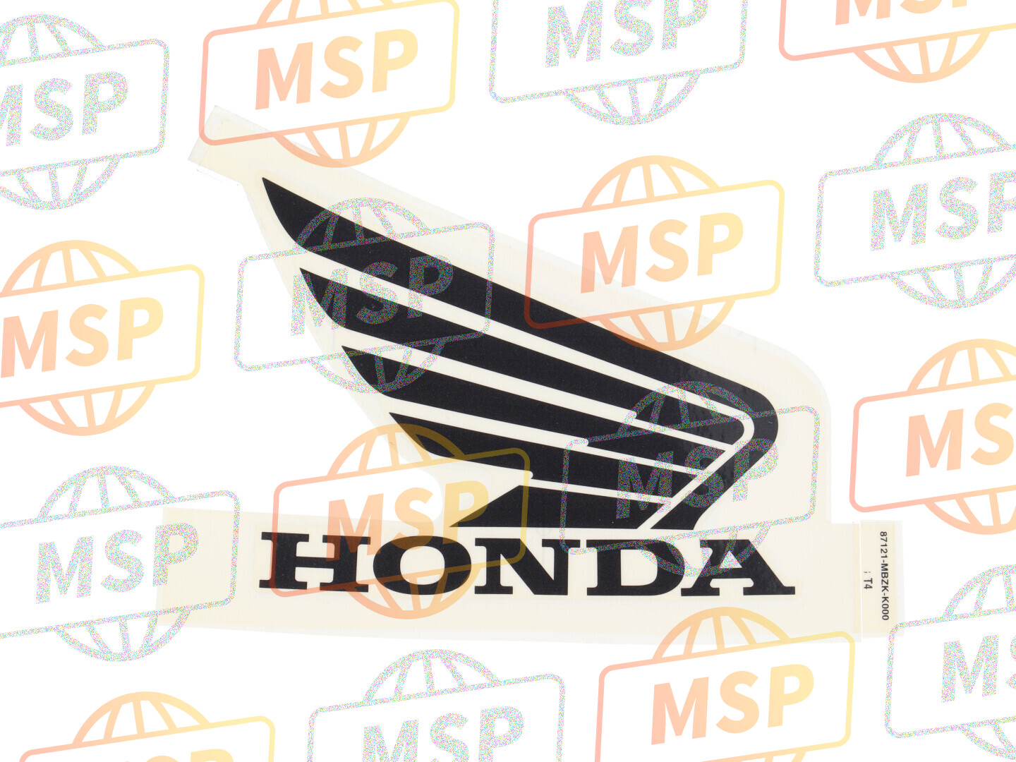 87121MBZK00ZF, Marque De Reservoir D'Ess, Honda, 1