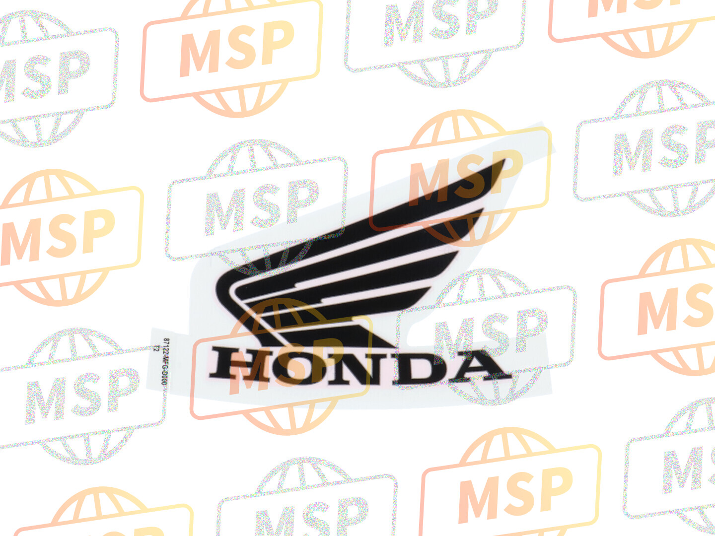 87122MFGD00ZB, Marca,  Aleta Izq. *TYPE2, Honda, 1