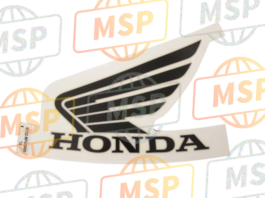 87122MFGD00ZD, Marchio Forcellone S. *ty, Honda, 1