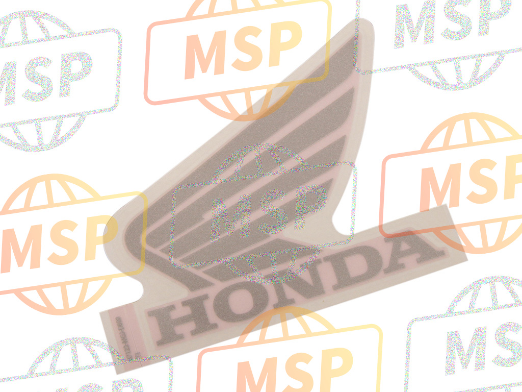 87122MGJD80ZA, Mark, L. Wing *TYPE1* (TYPE1 ), Honda, 1