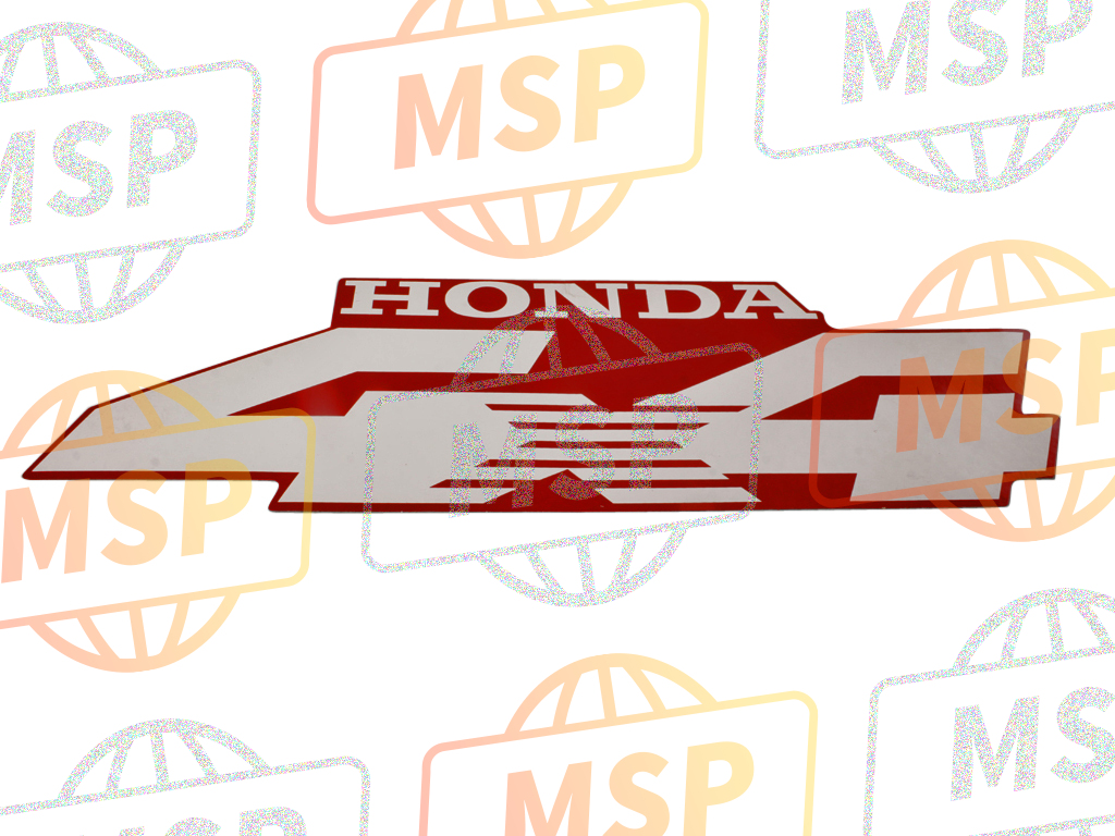 87124HM7610ZA, Mark, Fr. Fender Upper *t, Honda, 1