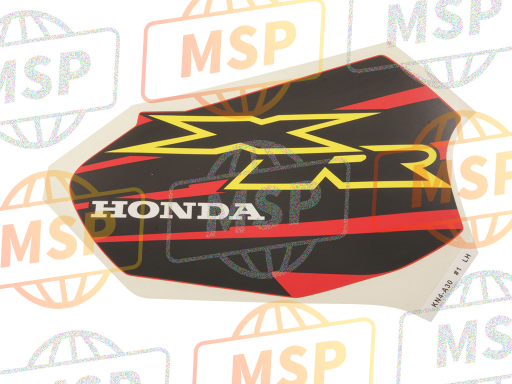 87124KN4A30ZA, Mark, L. Fuel Tank *TYPE1* (TYPE1), Honda, 1