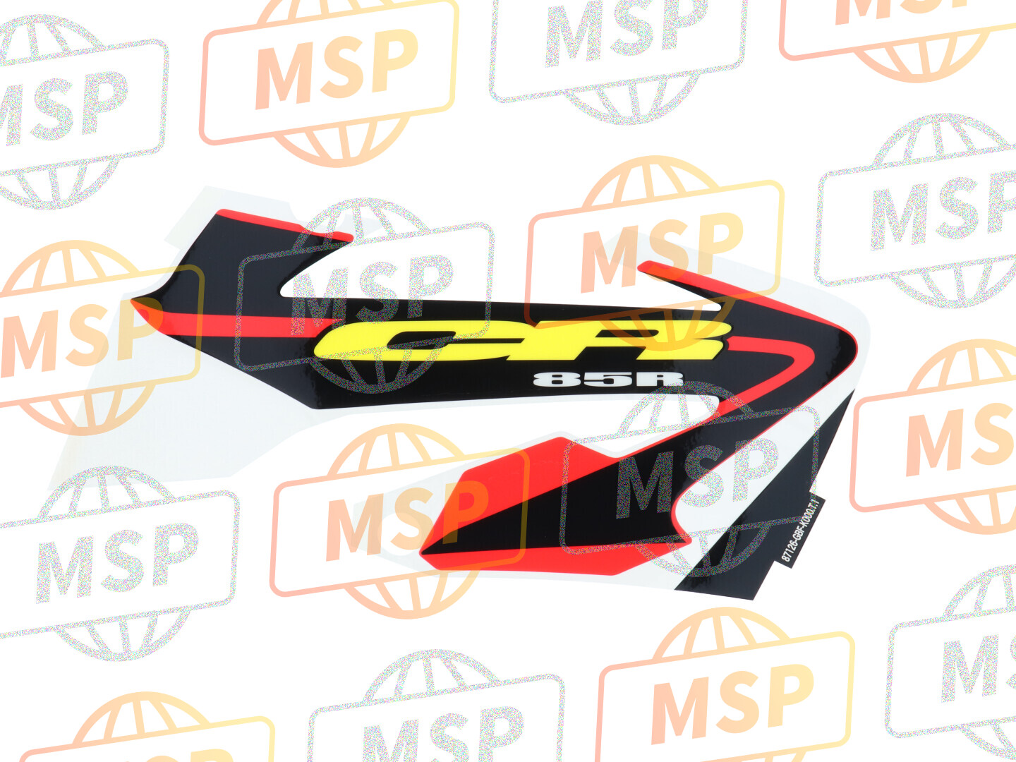 87126GBFK00ZA, Marque D'Bouclier Reservo, Honda, 1