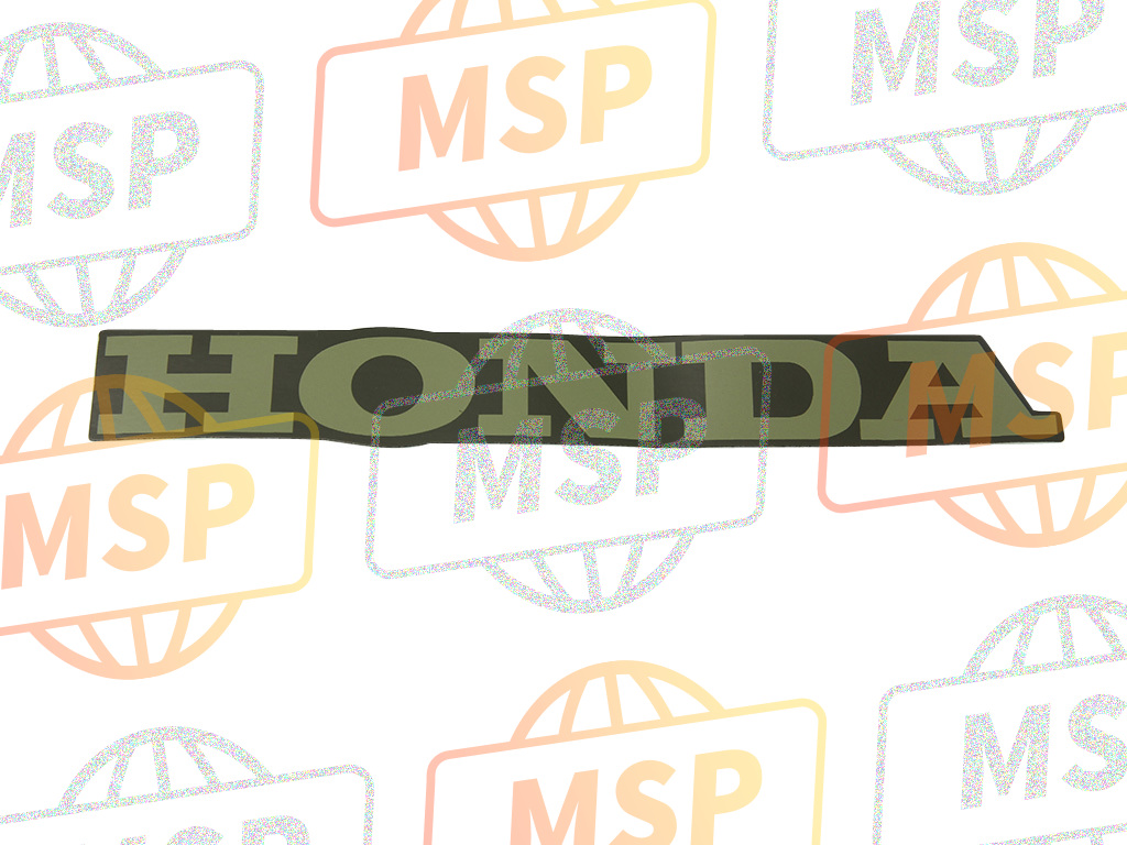 87126HN0A60ZA, Marque De GARDE-BOUE Ar., Honda, 1