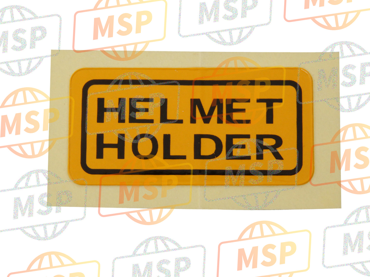 87515HM7000, Label, Helmet Holder (English), Honda, 1