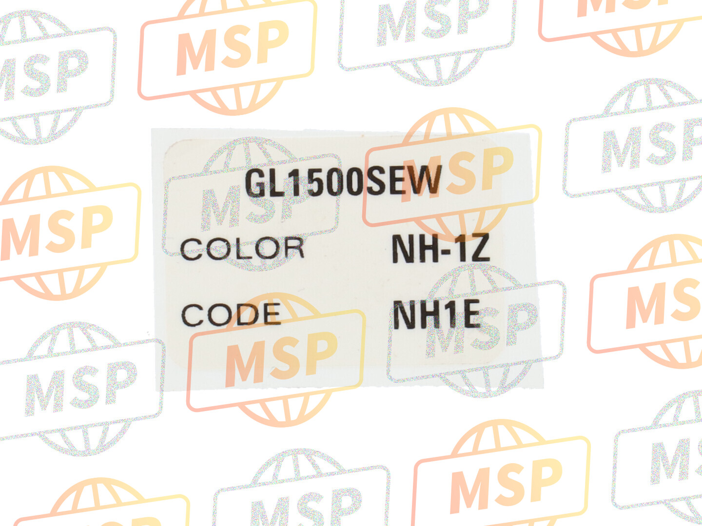 87565MAMD80ZJ, Label, Color (###) *TYPE36* (NH1) (TYPE36 ), Honda, 1