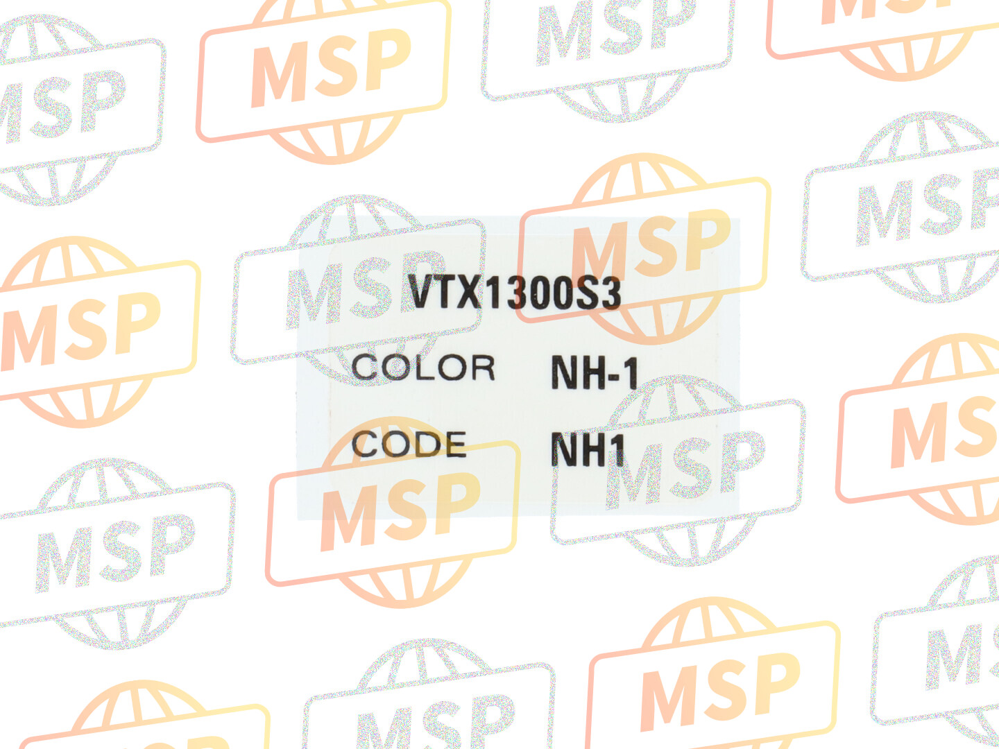 87565MEA650ZA, Label, Color *TYPE1* (NH1) (TYPE1 ), Honda, 1