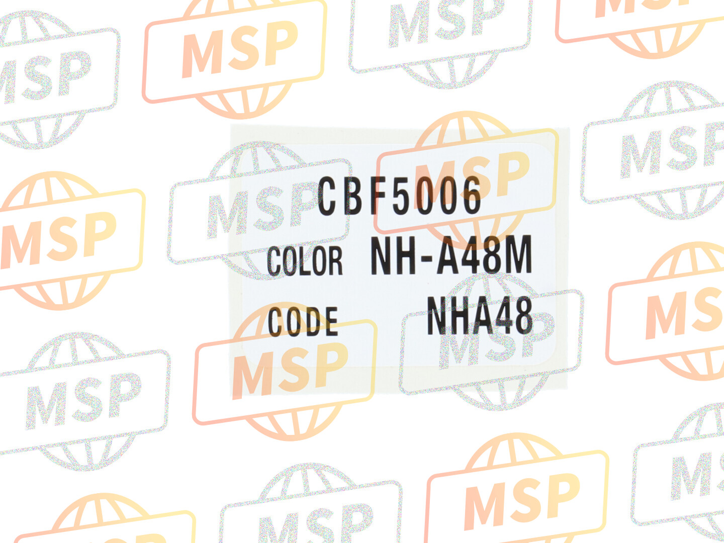 87565METD20ZA, Label , Color TYPE1 (NHA48) (TYPE1), Honda, 1