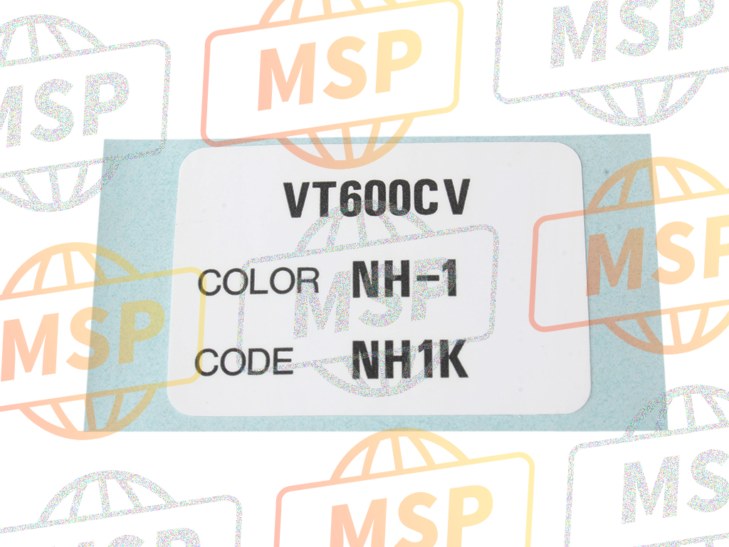 87565MZ8G00ZA, Label,Color (###) *TYPE30* (TYPE30 ), Honda, 1