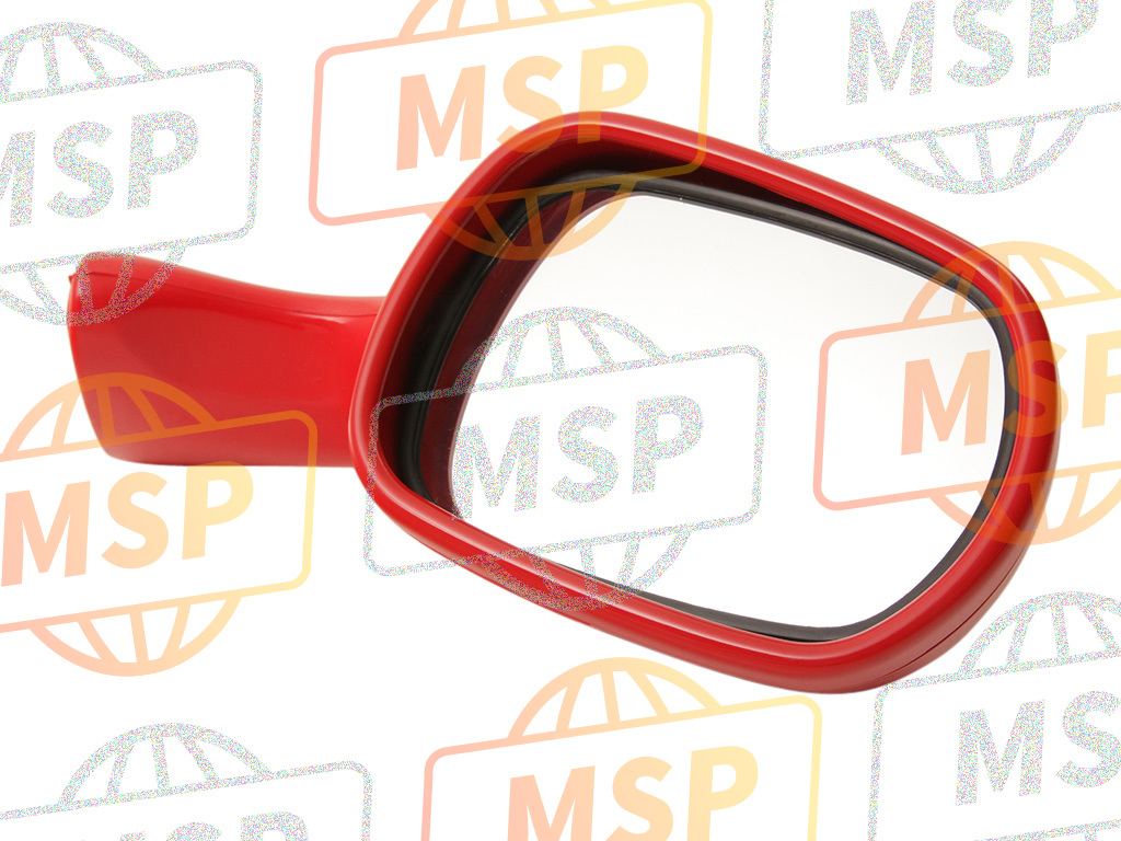 88110MS2671ZD, Miroir, R. Arrière R134 (R134 Rouge Combatif), Honda, 1