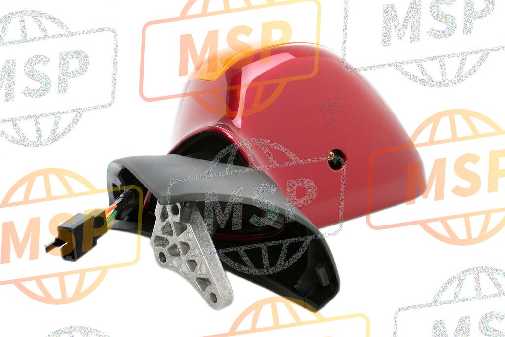 88120MCAE00ZN, Mirror ASS*R259P*, Honda, 2