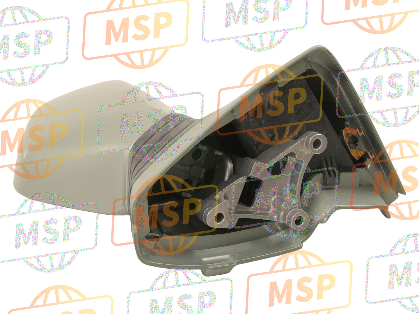 88120MT8600ZW, Mirror Assy., L. *G167P * (G167P Pearl Merced Green), Honda, 2