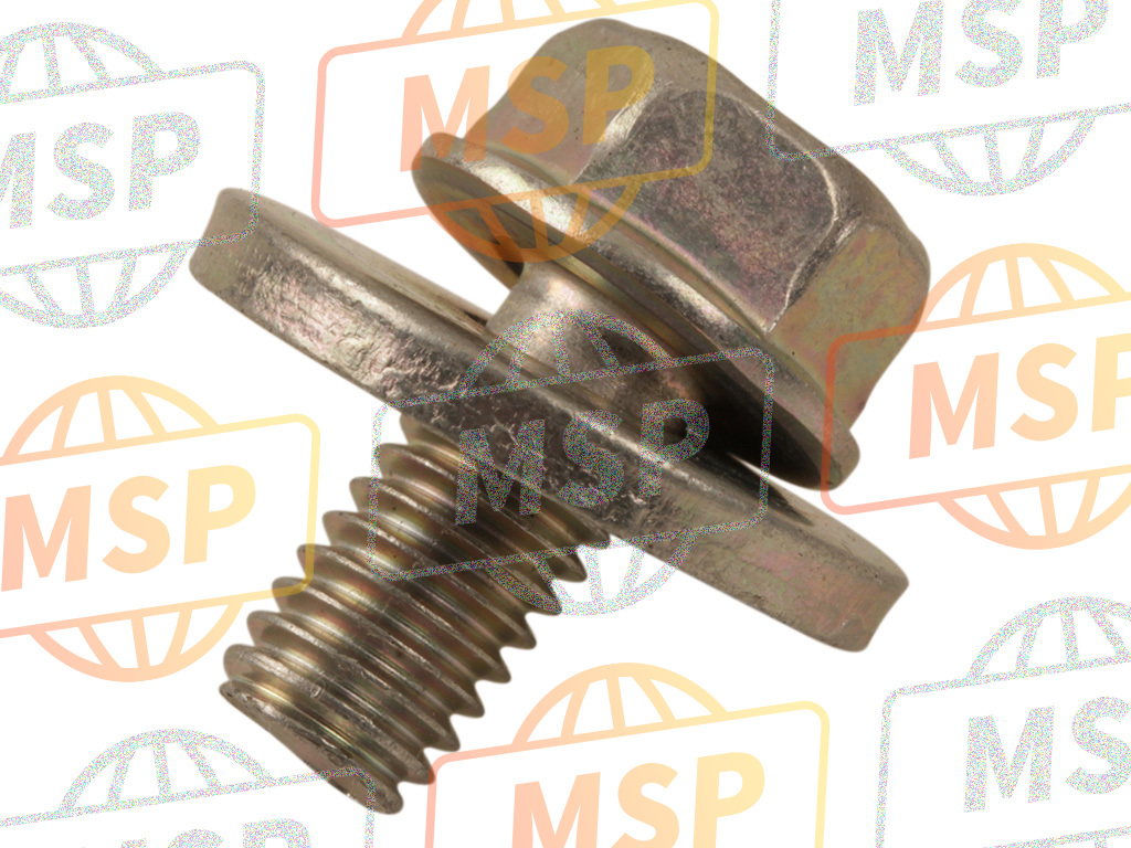 90021MM5000, BOLT-WASHER, 6X12, Honda, 2