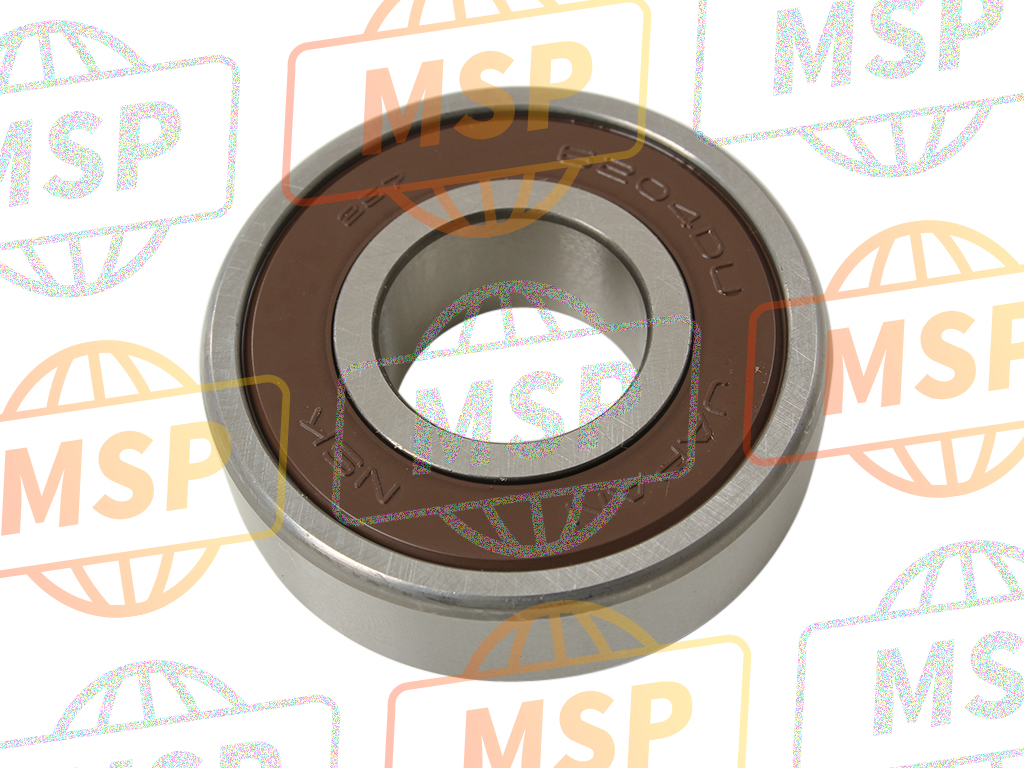 91052MZ2A21, Bearing, Radial Ball, 6204UU (Nsk), Honda, 1