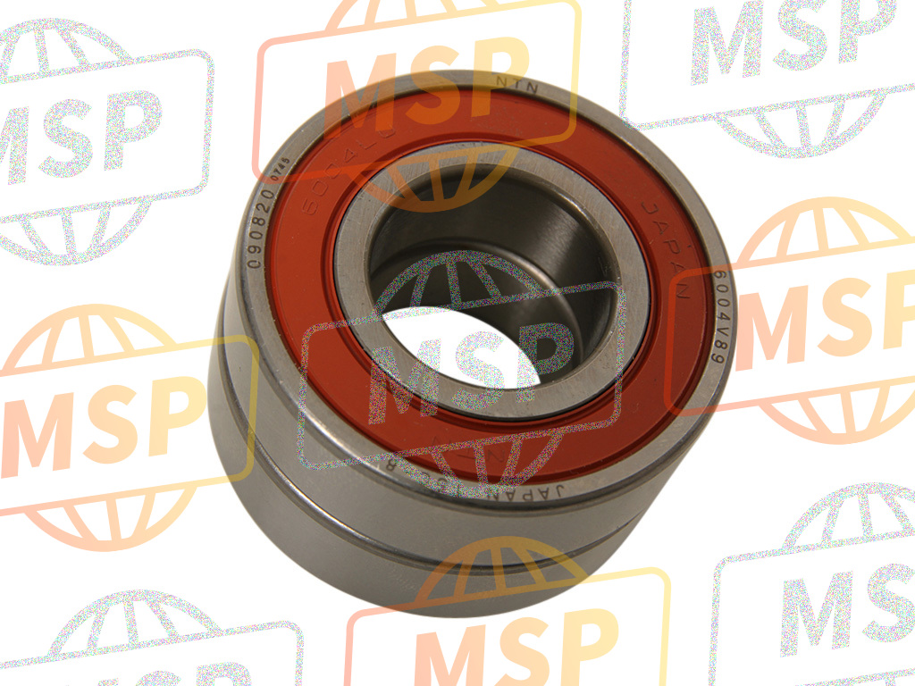 91055MCA003, Bearing, Bal Radial, 6004(Lu)X2, Honda, 1