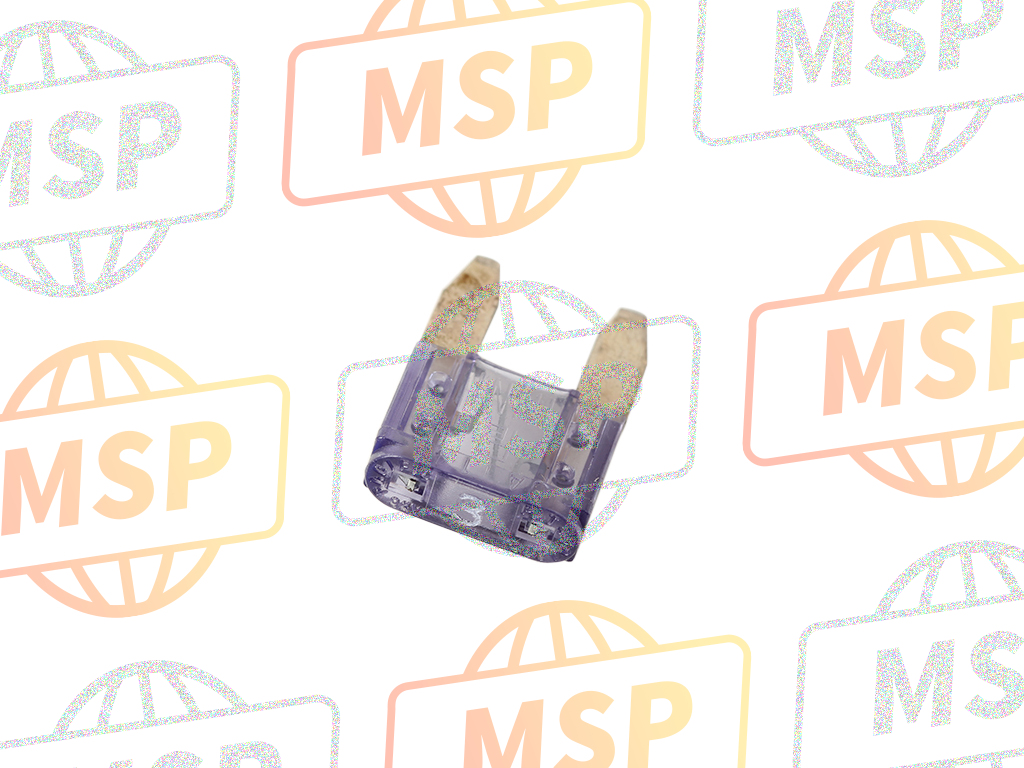 91501MBL610, Fuse, Blade (3A) (Mini), Honda, 1