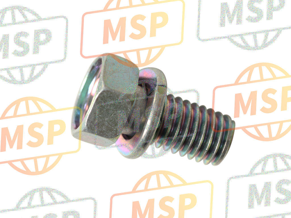 934020801600, BOLT-WASHER, 8X16, Honda, 1