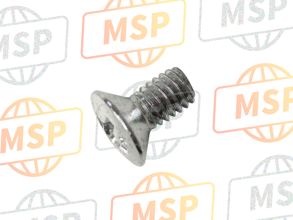 93700040080B, Screw, Oval, 4X8, Honda, 1