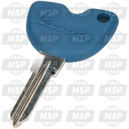 656873, Hewn Key With Transponder Minda, Piaggio, 1