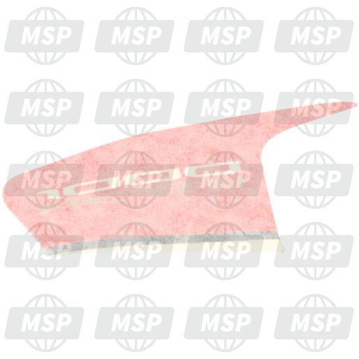 890909, Sticker Lh 1000 Fabriek, Piaggio, 1