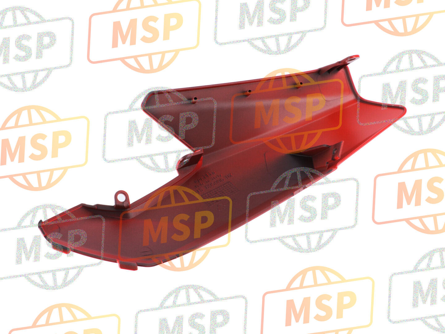 89599600XR4, Rh Air Duct, Red, Piaggio, 2