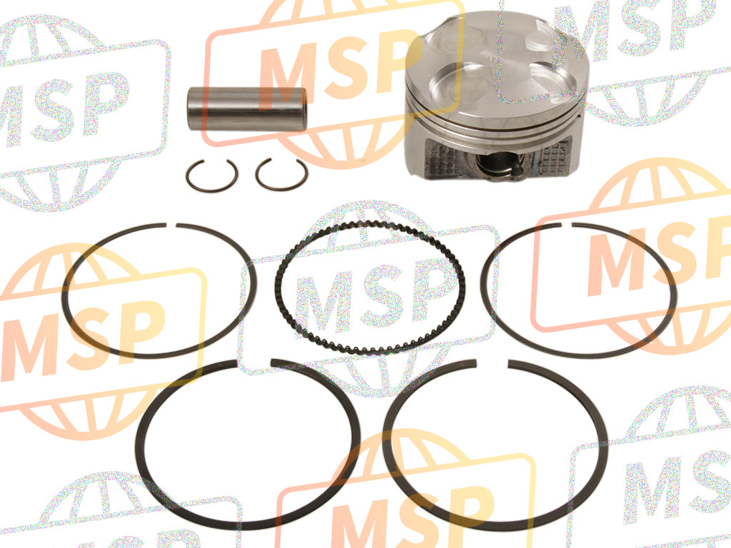 1A0075210A, Piston Cpl., Piaggio, 1