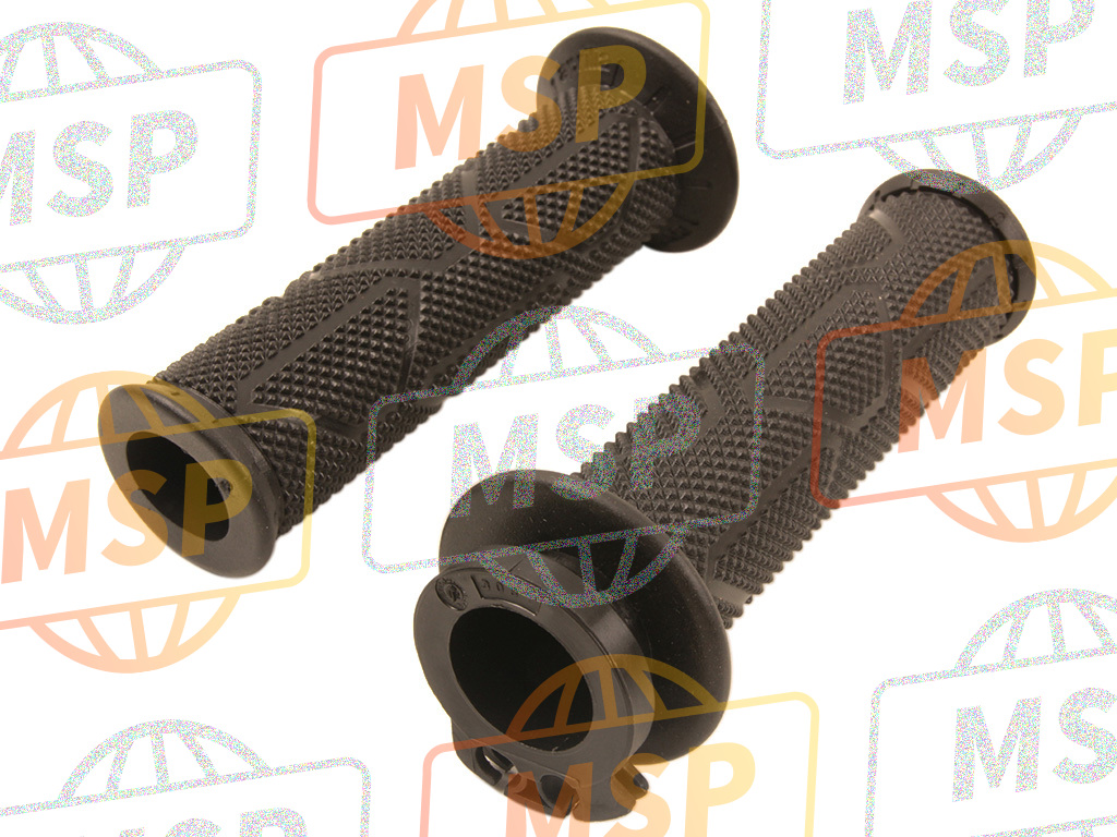 AP8118501, Handgrip Pair. Black, Piaggio, 2