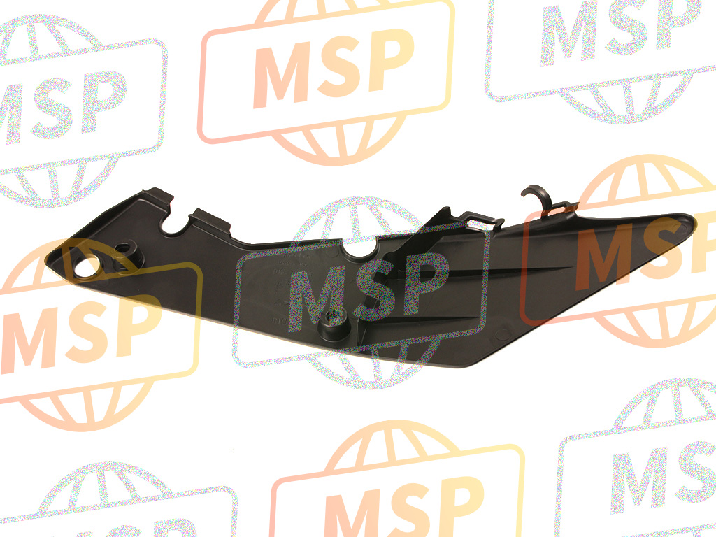 AP8184590, Rh Side Panel. Black, Piaggio, 2