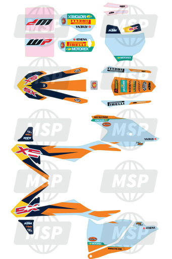 47208990000, Factory Graphics Kit, KTM, 1