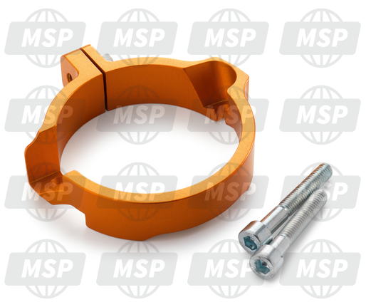 55437994044, Exhaust Flange Protection Cpl., KTM, 1