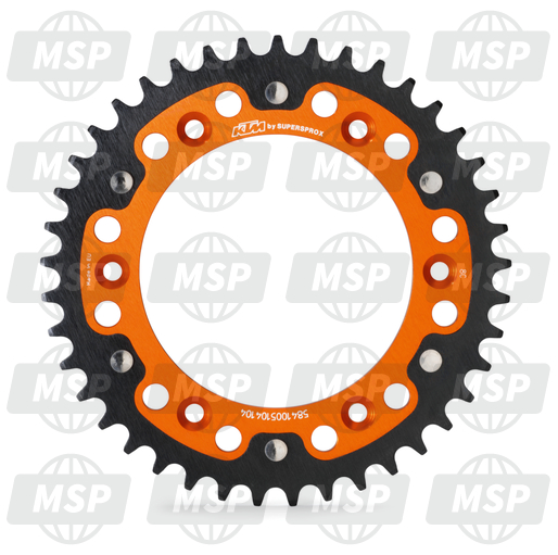 5841005104104, SUPERSPROX-STEALTH Rear Sprocket, KTM, 1