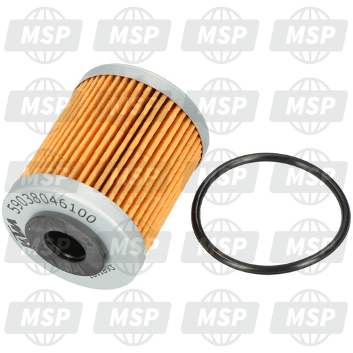 59038046144, Oil Filter Short With Gasket, KTM, 1