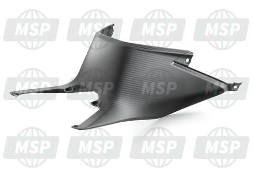 61708949000, Fuel Tank Fairing, Rear, Carbon, KTM, 1