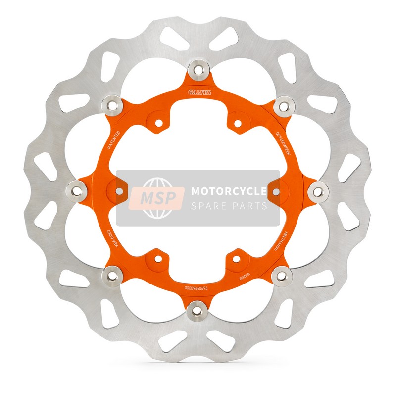 7690996000004 Wave Brake Disc Part Ktm - MSP