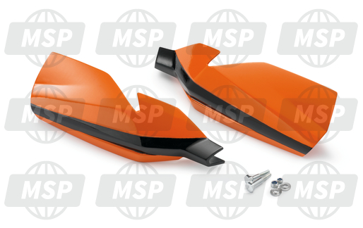 7700207900004, Hand Guards Cpl.L/S+R/S Or. 06, KTM, 1