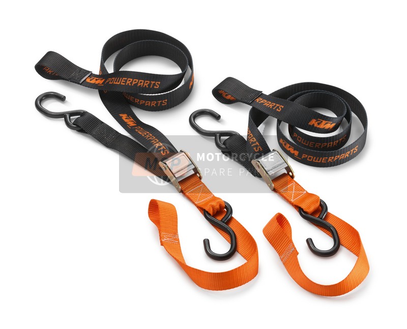 77512950200, Tie Downs With Hooks, KTM, 1