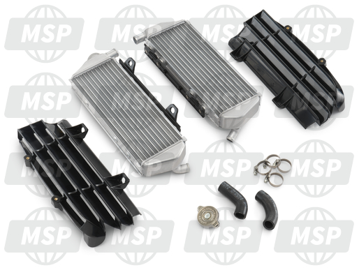 79135910044, Radiator Set Factory, KTM, 1