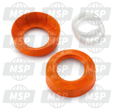 79609915000EB, Wheel Bearing Protection Cap Kit,  Front, KTM, 1