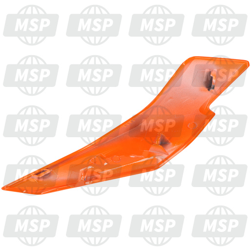 93008001000EB, Side Mask Rght Led Orange, KTM, 2