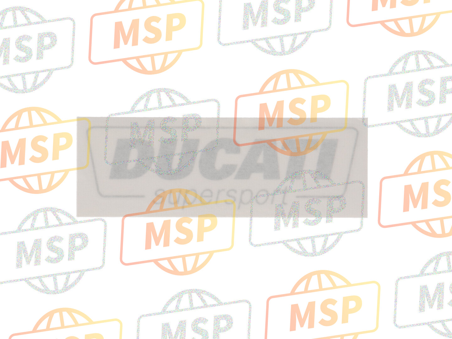 43510301AA, Abziehbild Ducati Supersport Silber, Ducati, 1