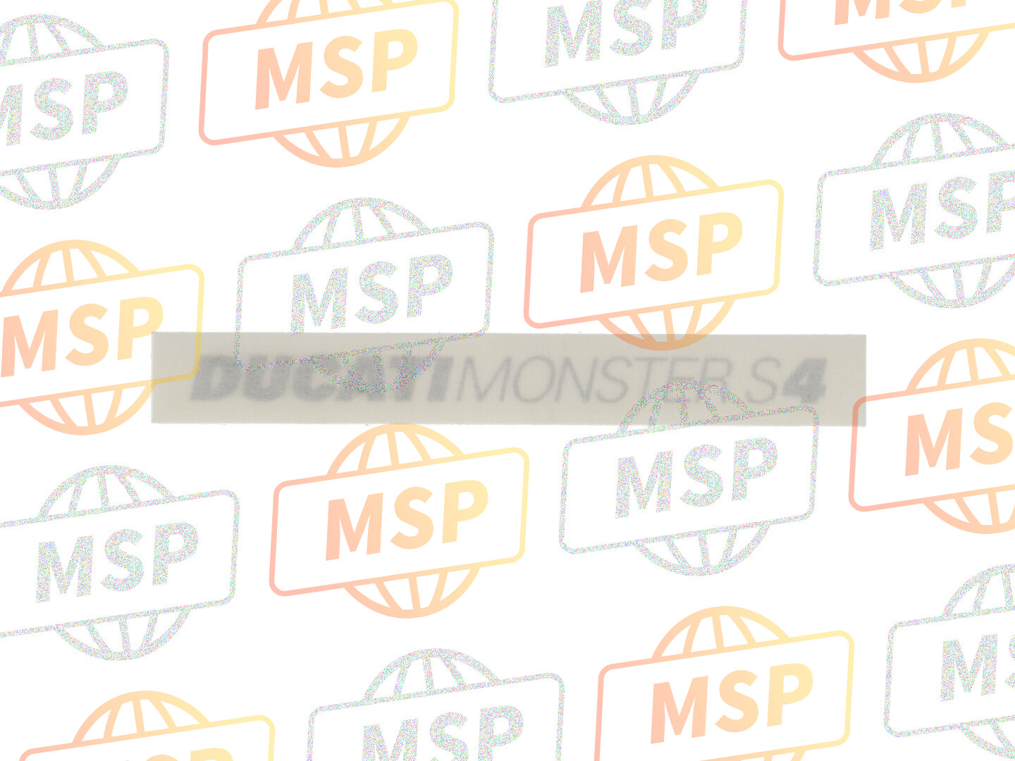 43610311AA, Aufkleber Monster S4, Ducati, 1