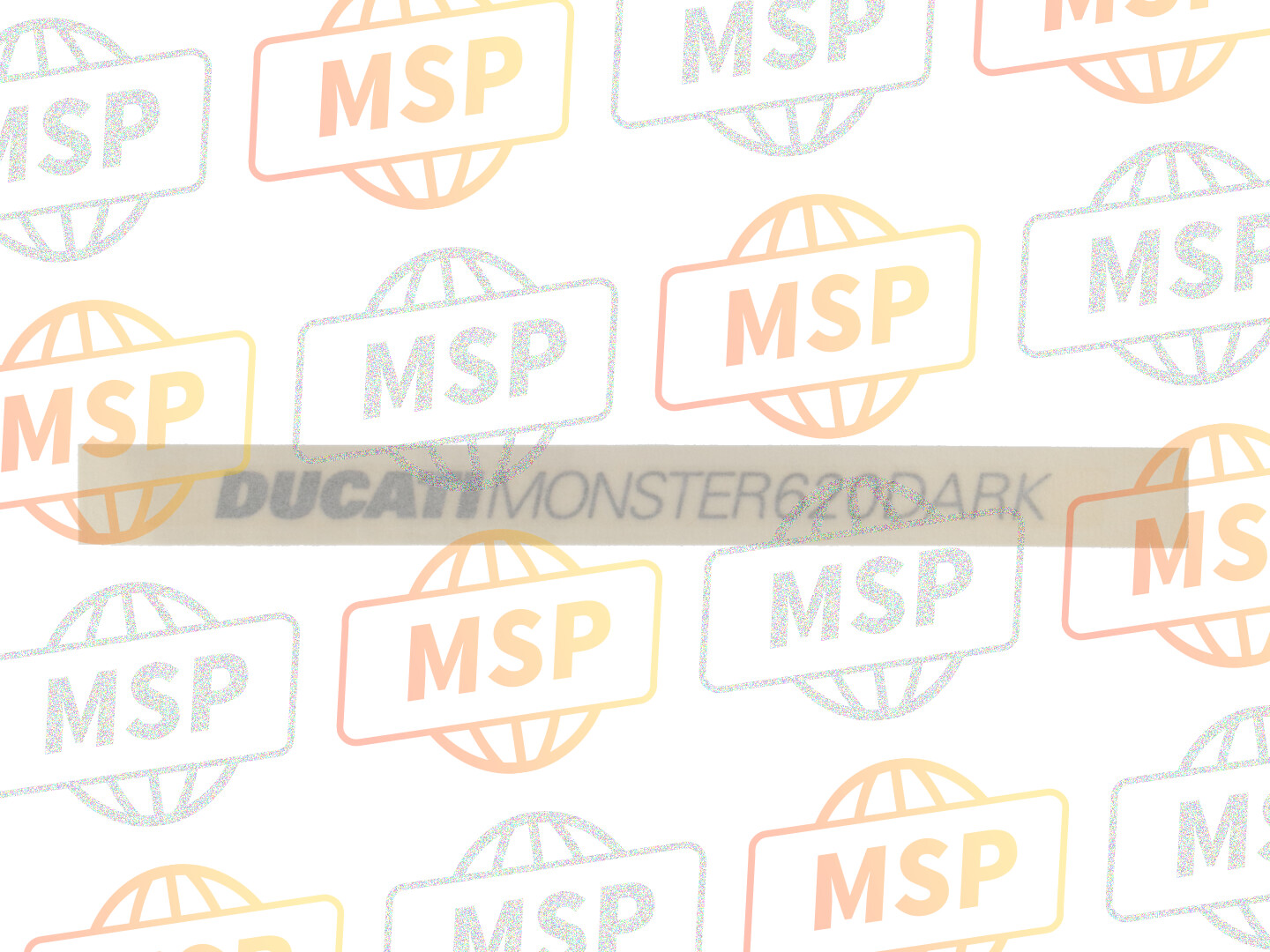 43611221B, Sticker Ducati Monster 620 Donker, Ducati, 1