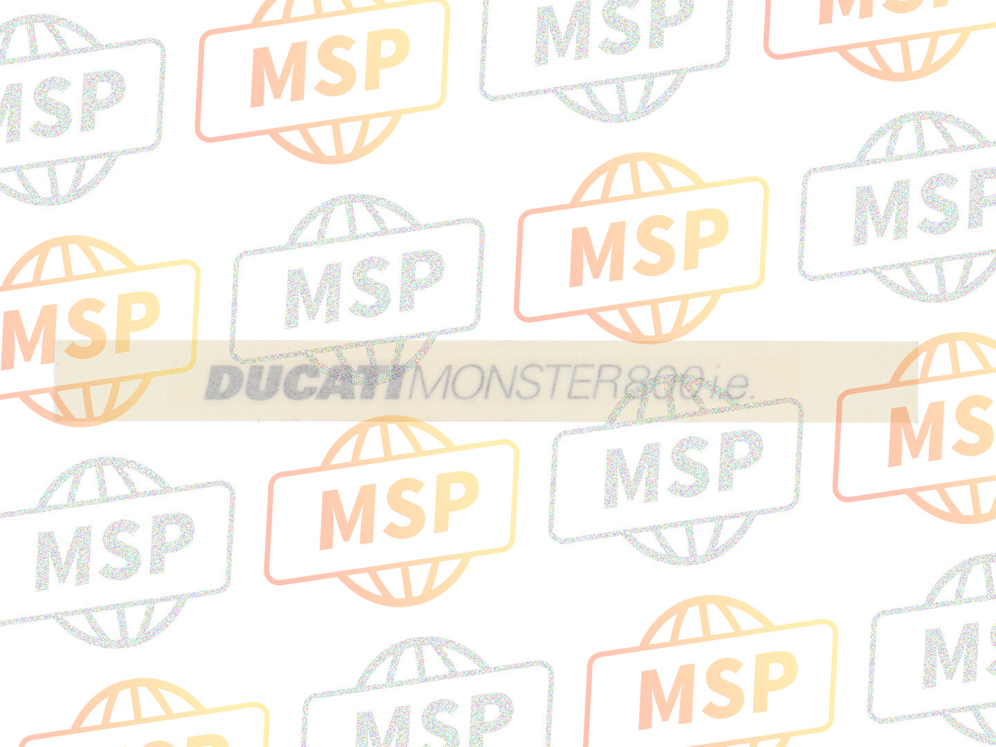 43611291A, Sticker Ducati Monster 800I.E., Ducati, 1