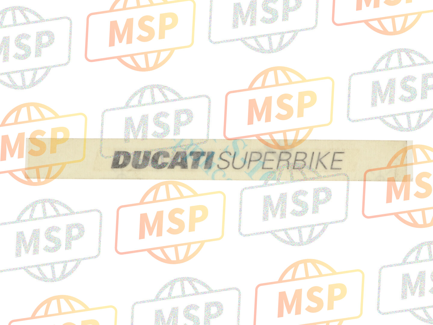 43812401AB, Embleem Ducati Superbike Donker Gray, Ducati, 1