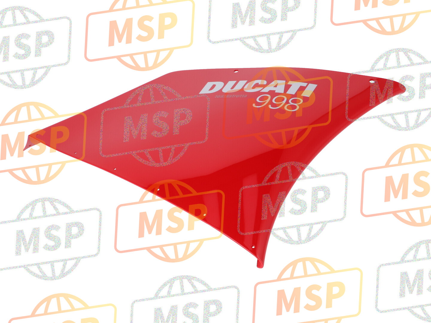 48011061AA, Rechtsaf Bovenste HALF-FAIRING, Ducati, 1